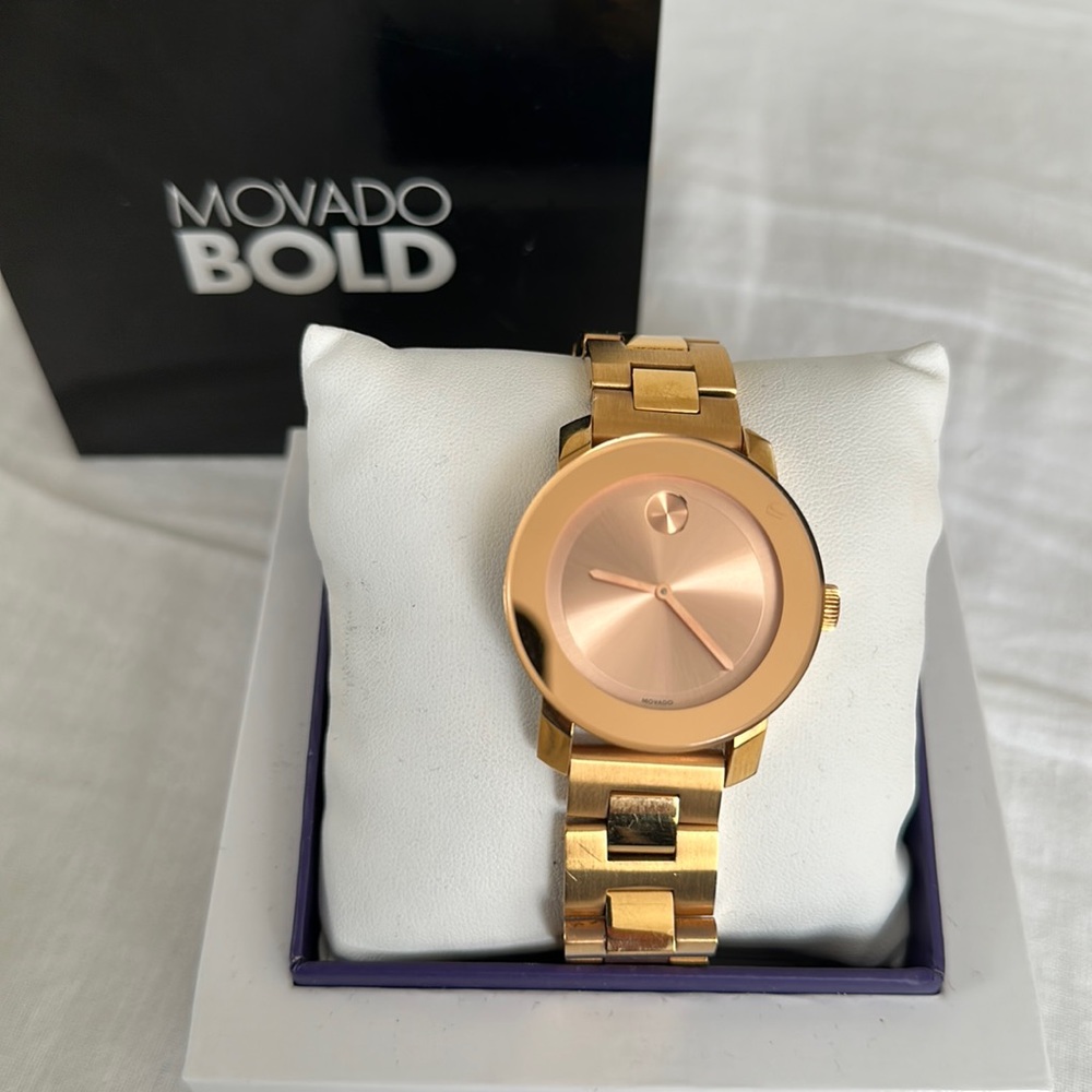 Movado bold watch